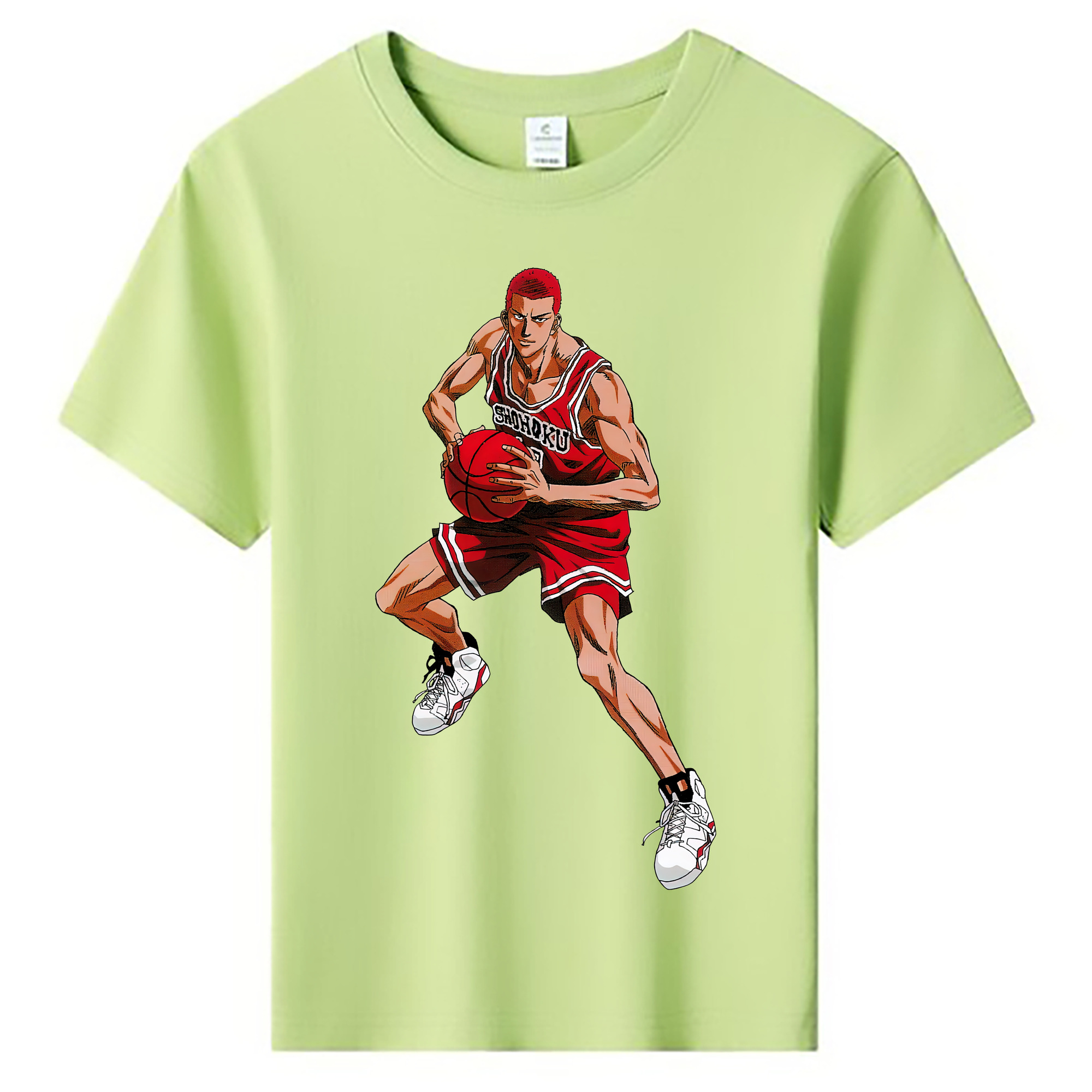 （画像用） SLAM DUNK／スラムダンク 綿100％キッズTシャツ（フロントプリント）